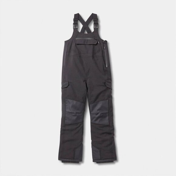 Kids Sport Snow Bib w/ 3M Thinsulate Insulation, Waterproof, Youth Small, Unisex - Picture 1 of 14